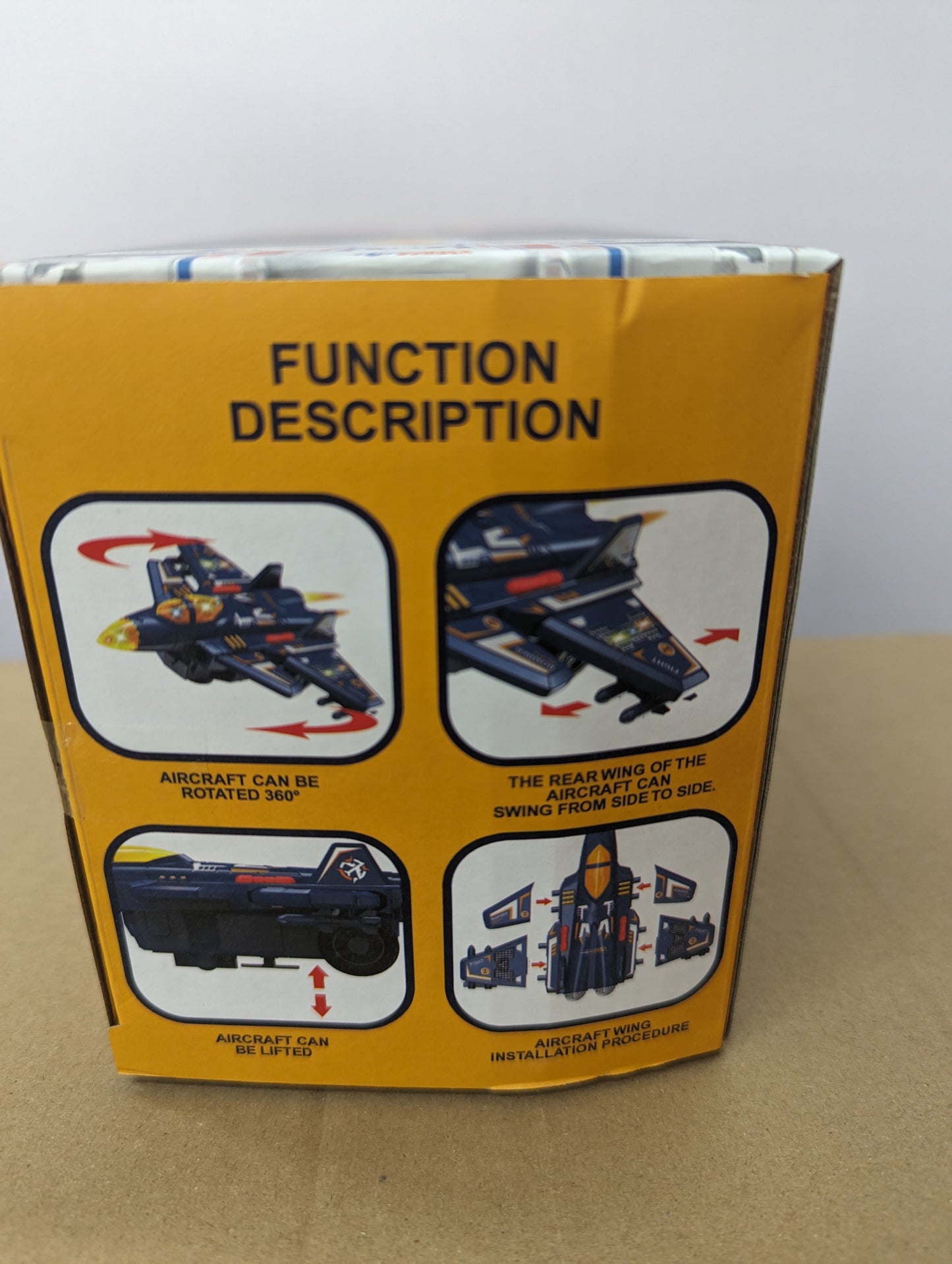 Driving Fighter Aircraft Toy