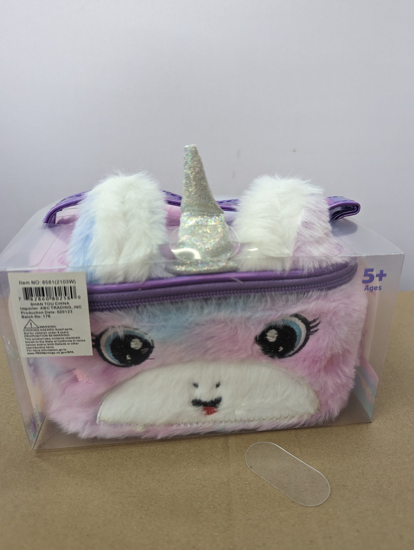 Furry Unicorn 🦄 Makeup Bag