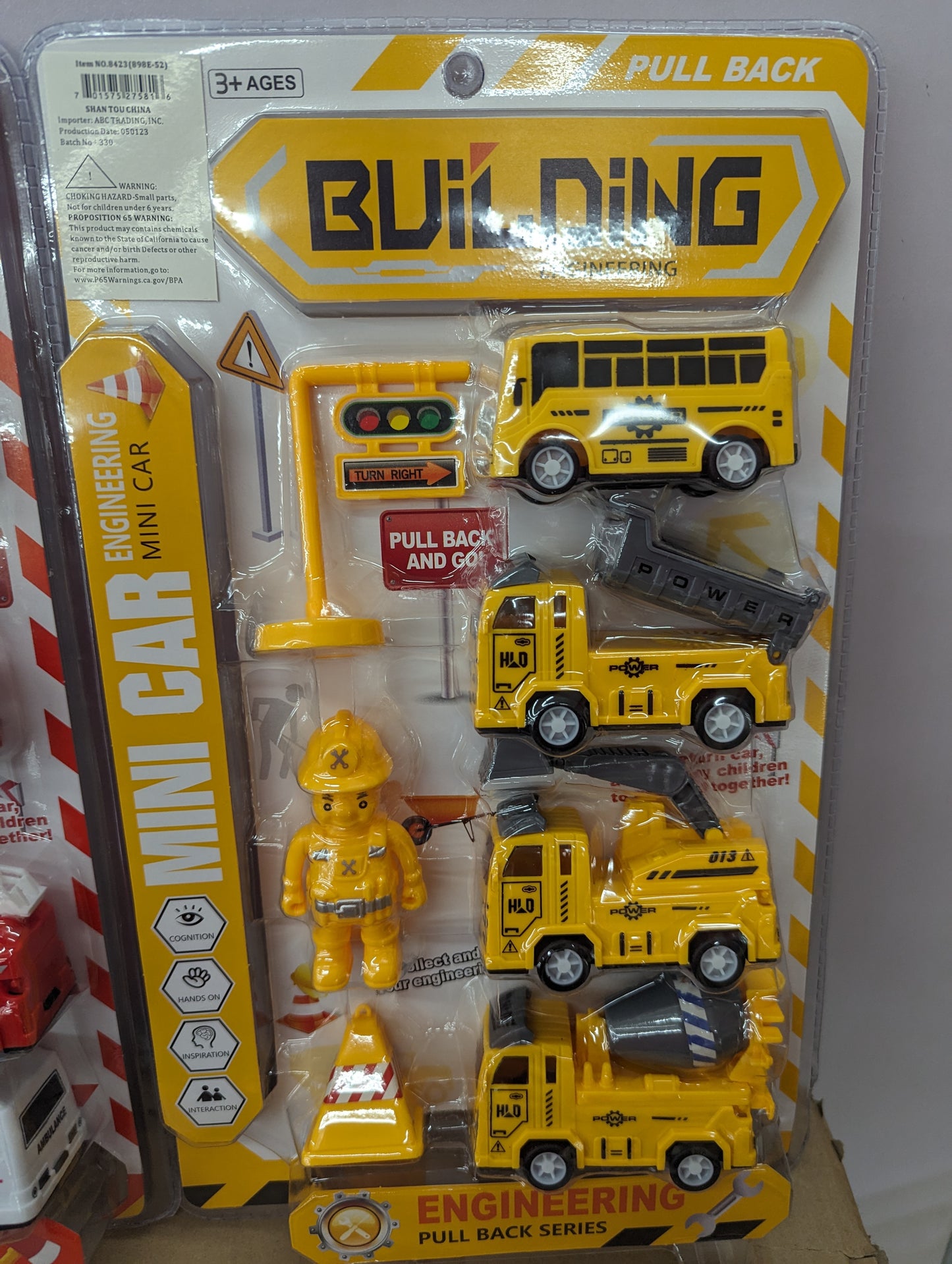 Rescue and Building Engineering Construction Playset Toy