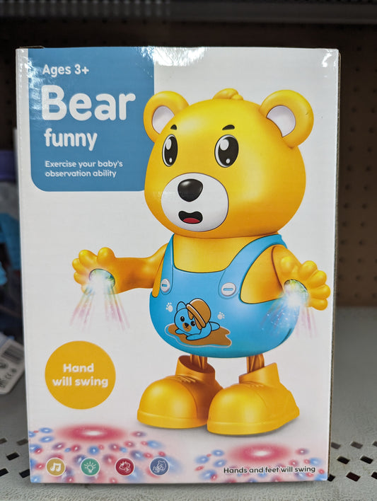 Light Up Dancing Bear Toy