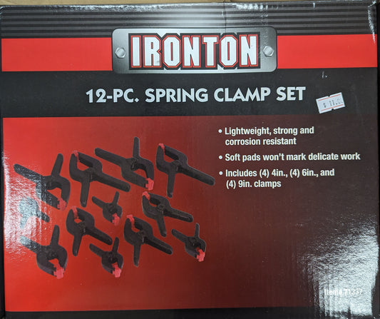 12 PC Spring Clamp Set