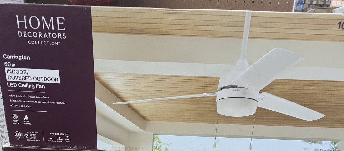 Carrington 60" Ceiling Fan Indoor/Outdoor