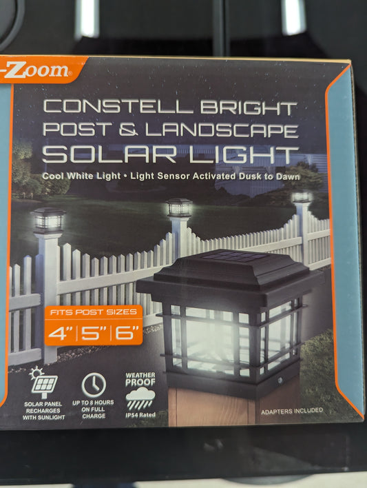 Post & Landscape Light Solar Light