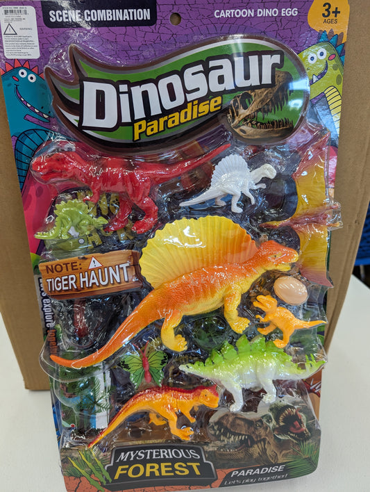 Dinosaur Paradise Toy Playset 24 Pieces