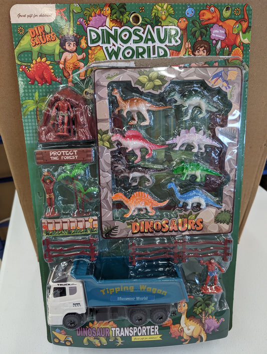 Dino Transporter Toy Set 36 Pieces