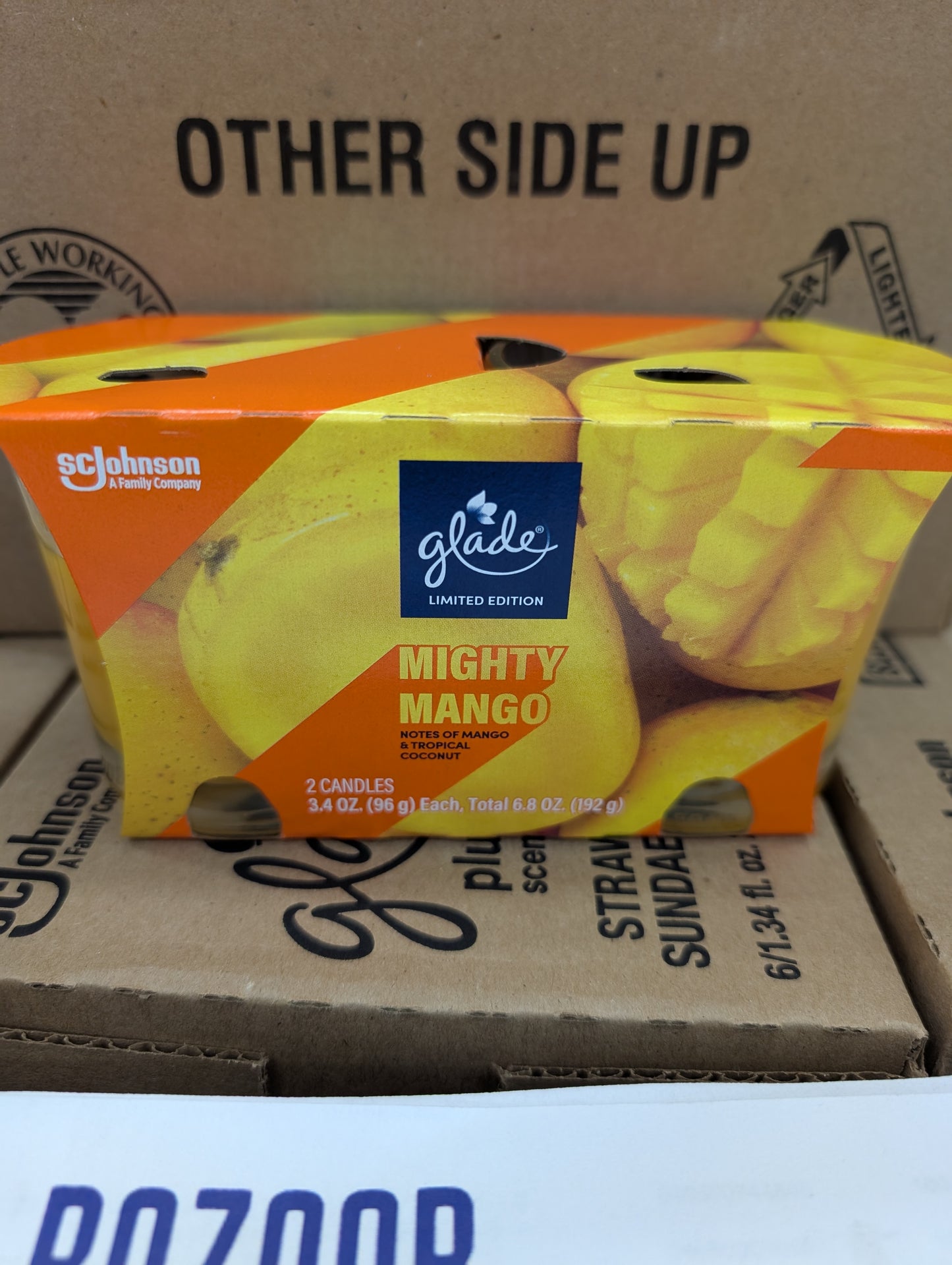 Glade Candle Mighty Mango 2 Pack