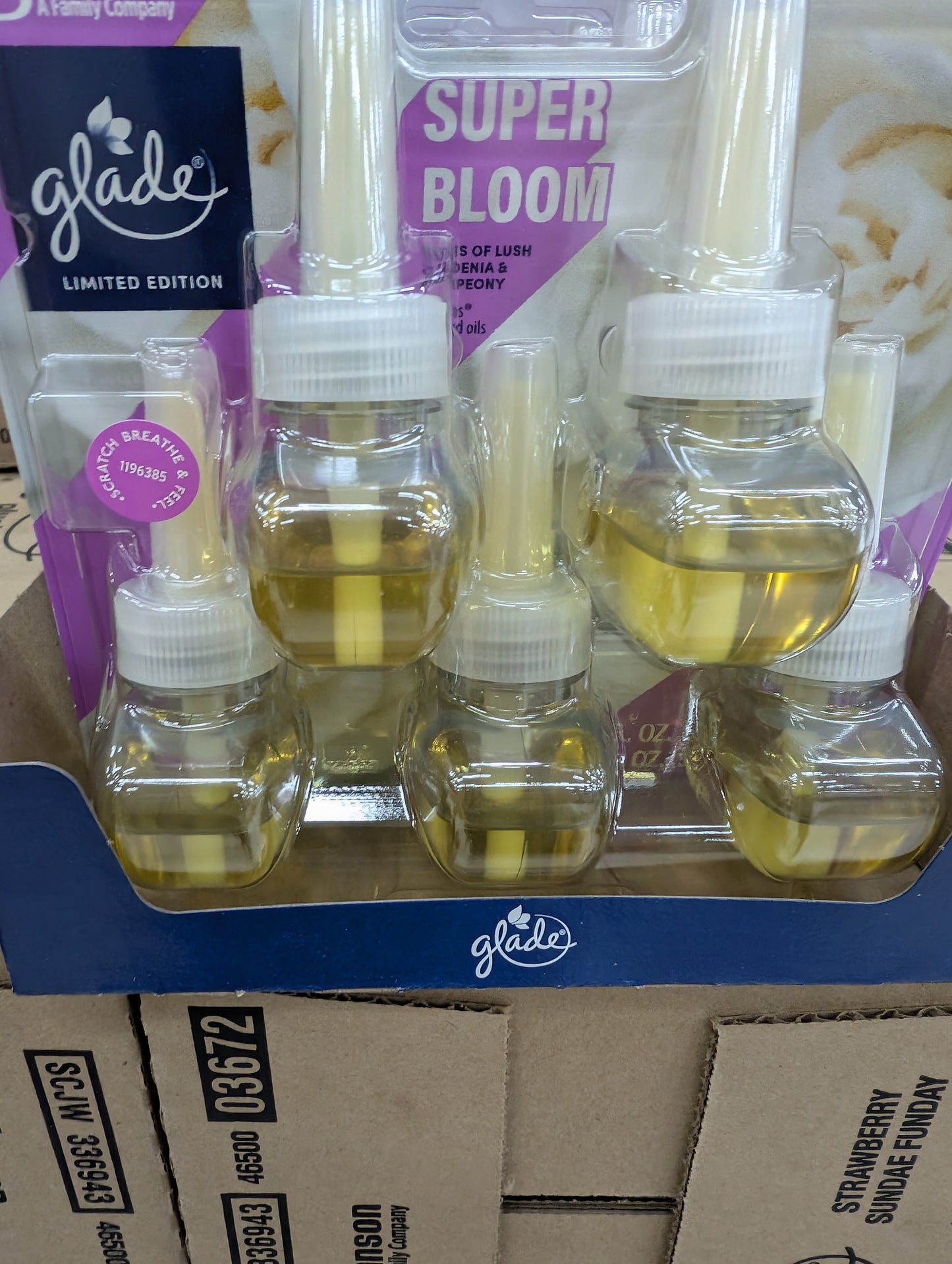 Glade Scented Oil Super Bloom 5ct