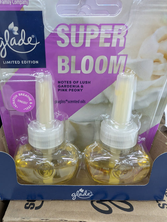 Glade Scented Oil Super Bloom 2 pack