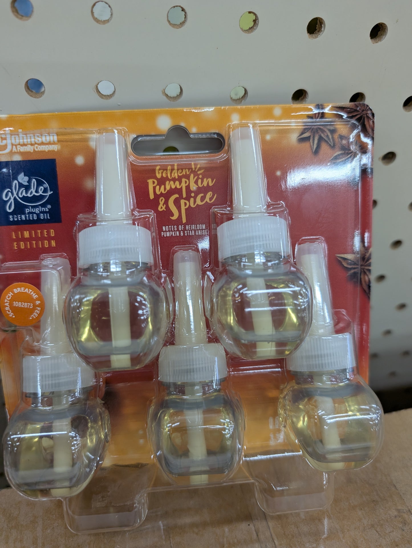 Glade Scented Oil pumpkin Spice 5ct