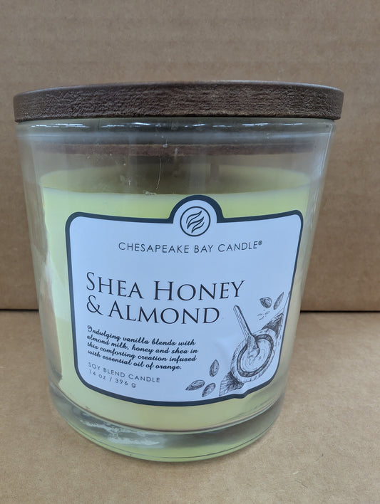 Shea Honey Almond 3 Wick Candle