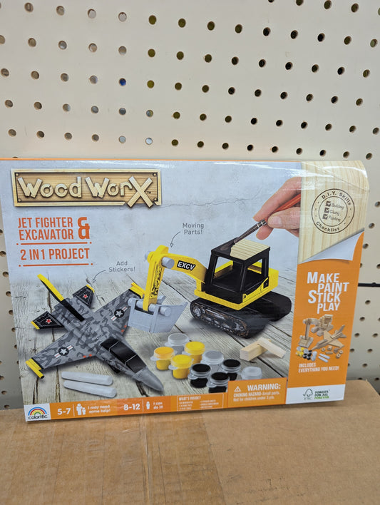 Wood Work Jet and Excavator Kit