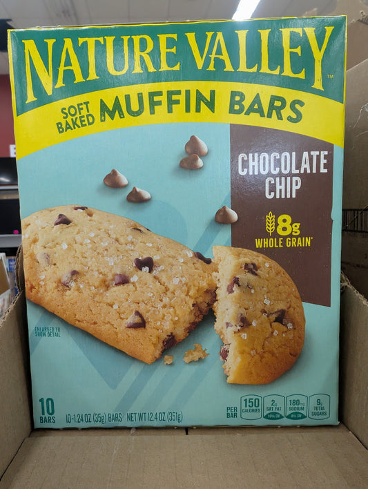 Nature Valley Muffin Bars Choc Chip