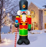 8ft Nutcracker Christmas Inflatable