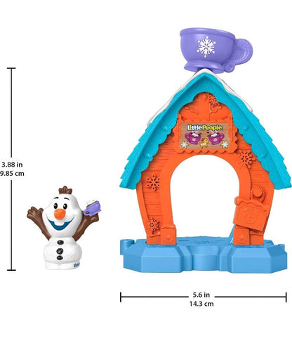 Little People Frozen Olaf's Cocoa Cafe Toy