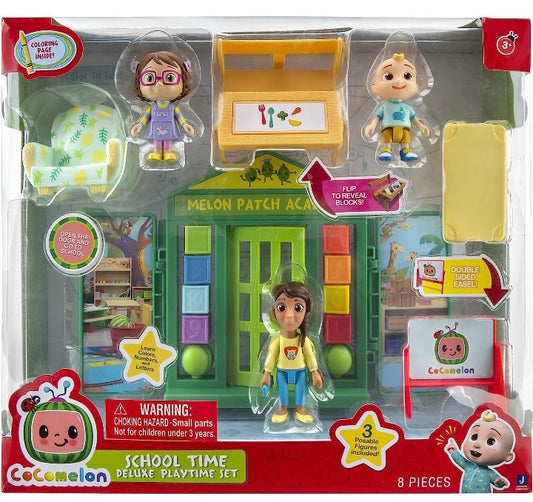 Cocomelon School Time Deluxe Playtime Set Toy