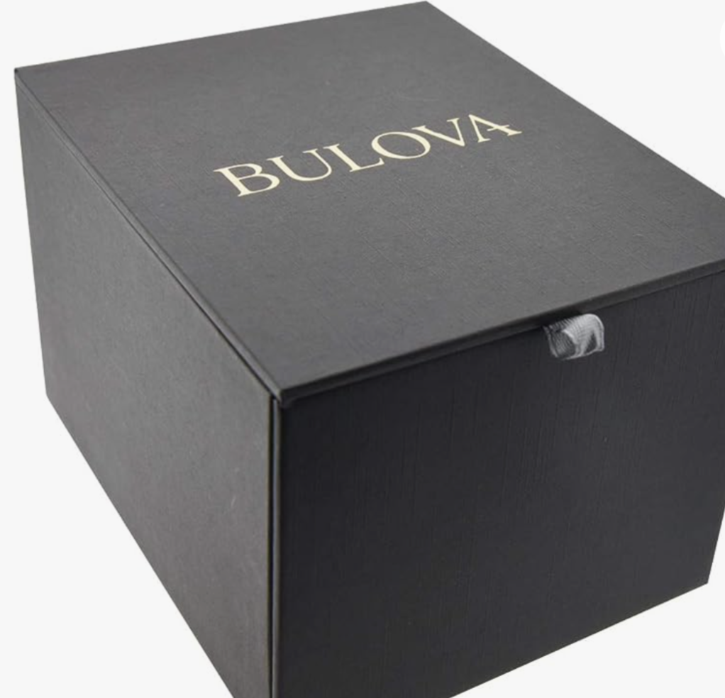 B7) Bulova Diamond Watch 98P183