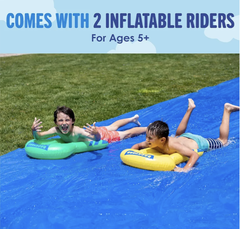 75 x 12 ft adult waterslide with extras a1
