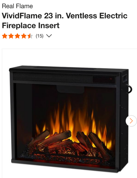 Vivid flame electric 🔥 firebox a1