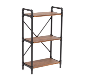 3 Tier Rustic Industrial Shelf