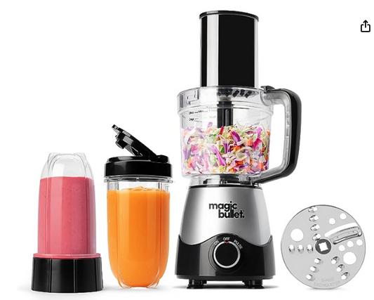 Magic Bullet MB50200 Kitchen Express, Silver, 3.5 cup