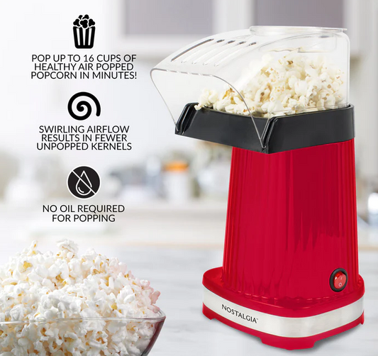 Nostalgia 16-Cup Air-Pop Popcorn Maker