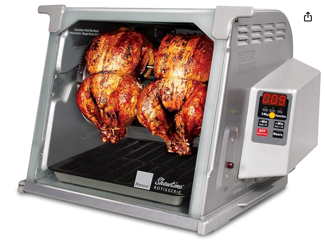 Ronco ST5500 Series Countertop Rotisserie Oven Black Or SS