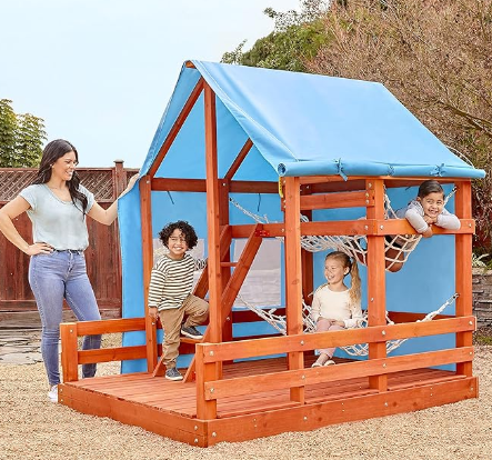 Little Tikes Real Wood Adventures Outdoor Glamping House