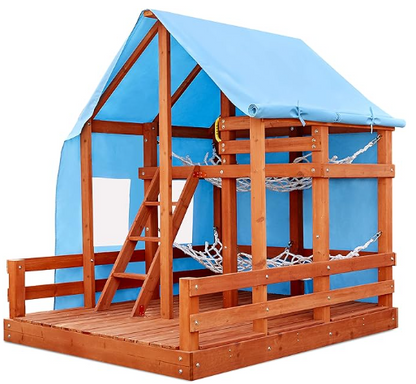 Little Tikes Real Wood Adventures Outdoor Glamping House