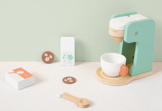 Wooden Coffee Playset Toy