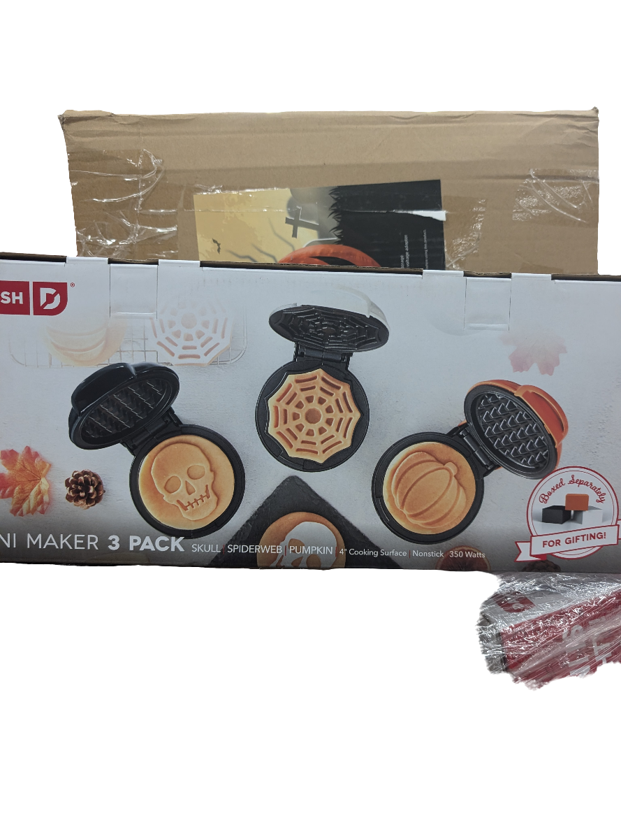 Mini Waffle 3pc Halloween