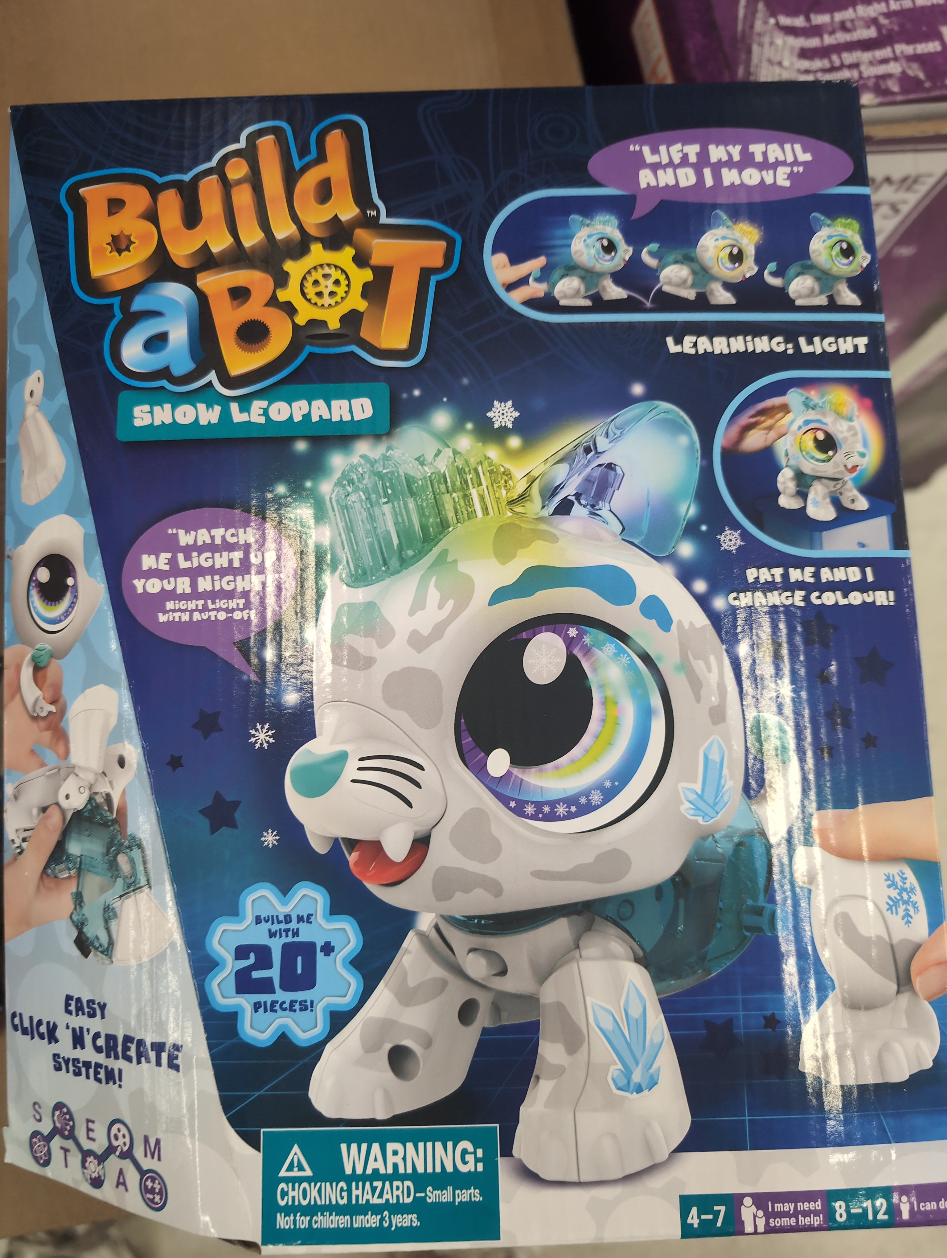 Build a Bot Snow Leopard – Sheboygan Discount Warehouse
