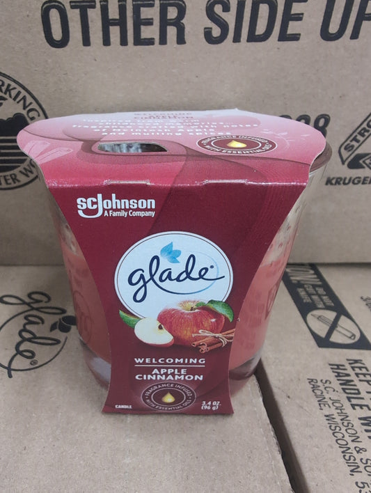 Glade Apple Cinnamon Candle 3.4oz