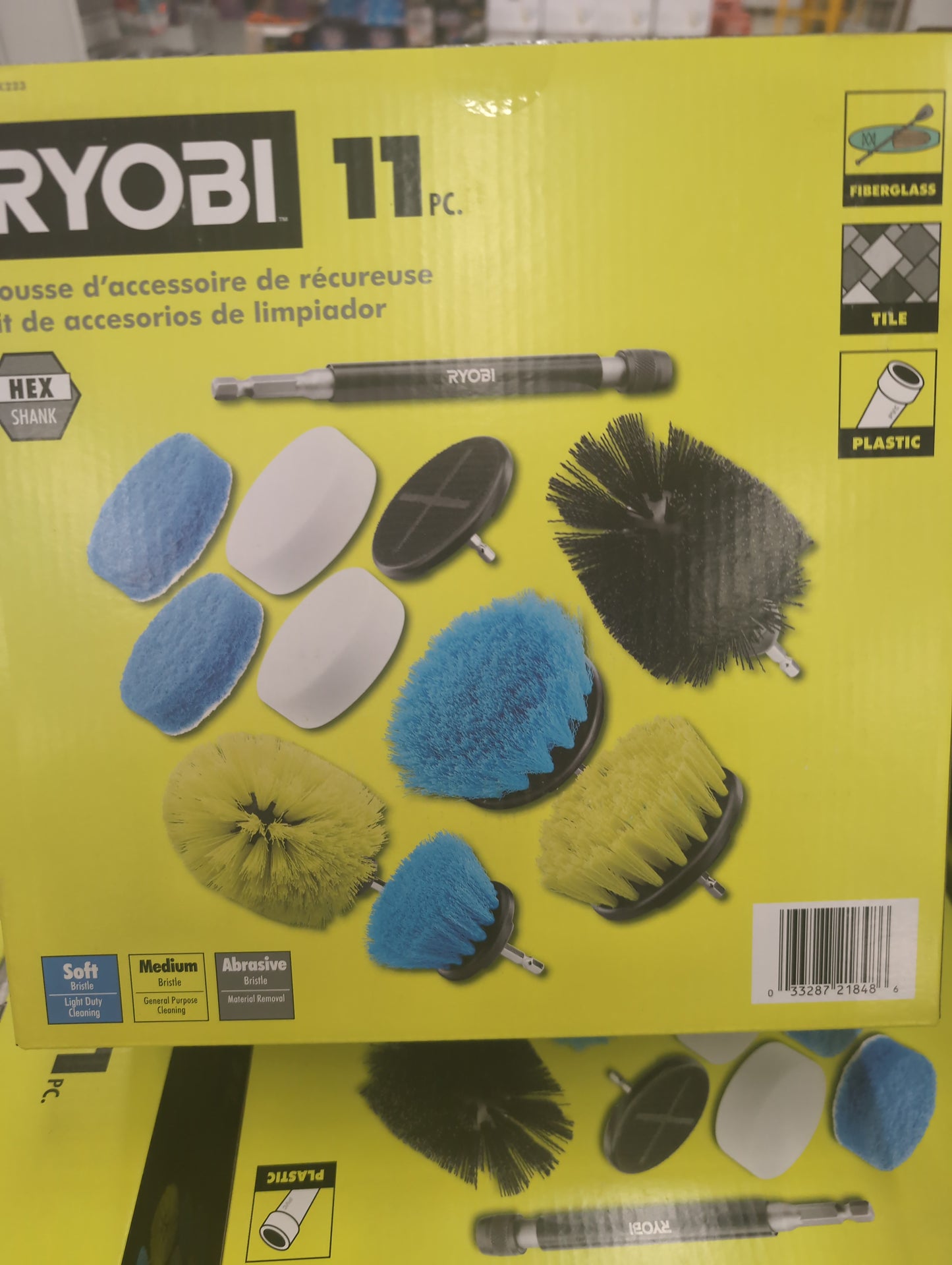 Ryobi 11 PC Scrubber Kit