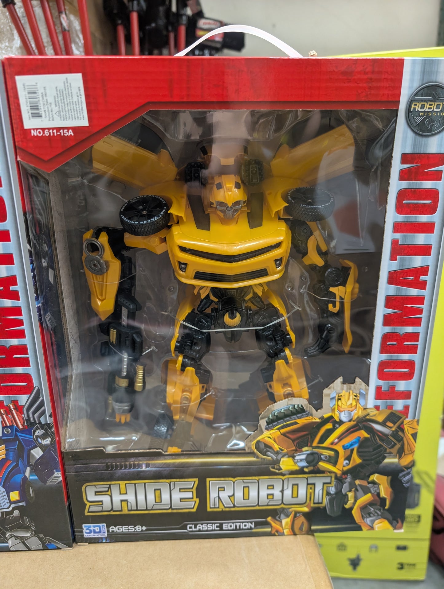 Deformation 3D Robot Toy