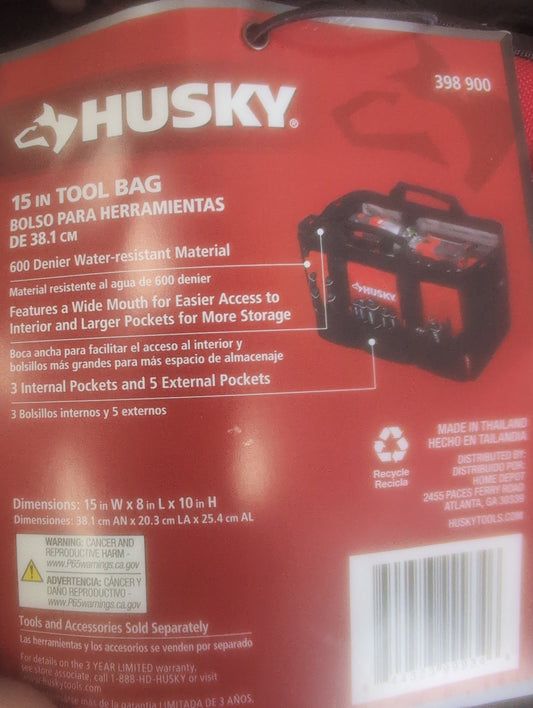 Husky 15" Tool Bag