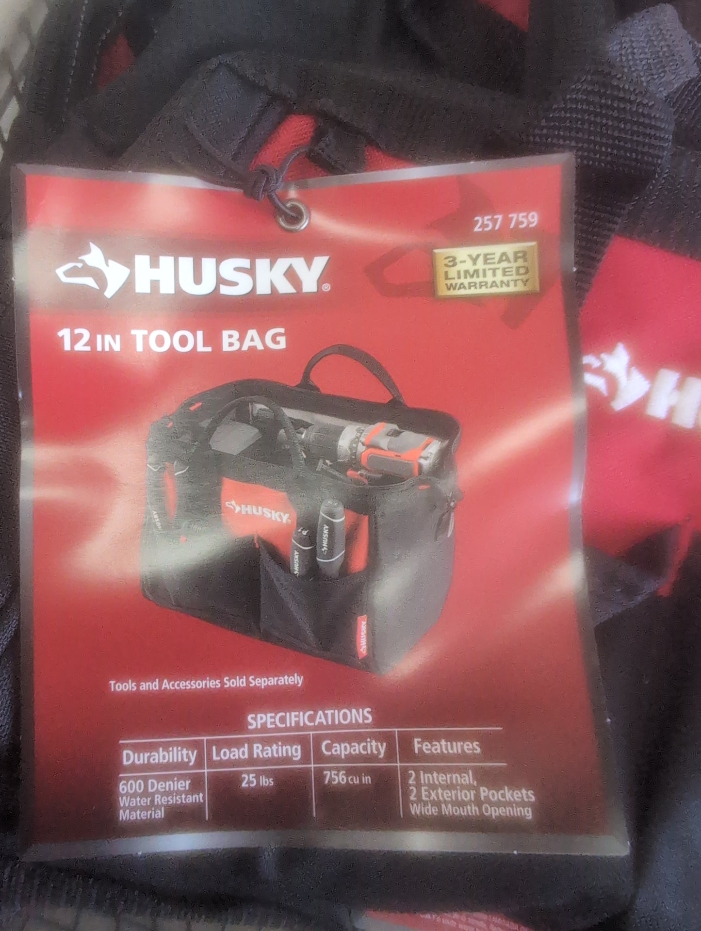 Husky 12" Tool Bag
