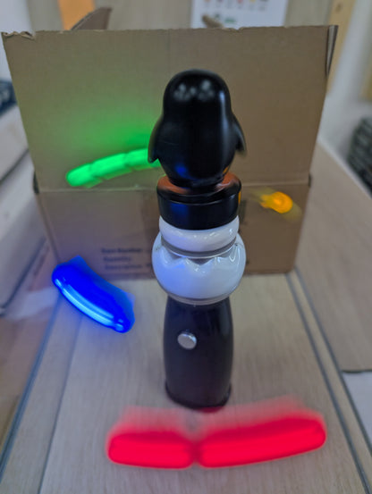 LED Penguin Spinner