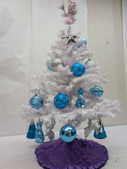 Blue Sapphire 20 Christmas Ornaments