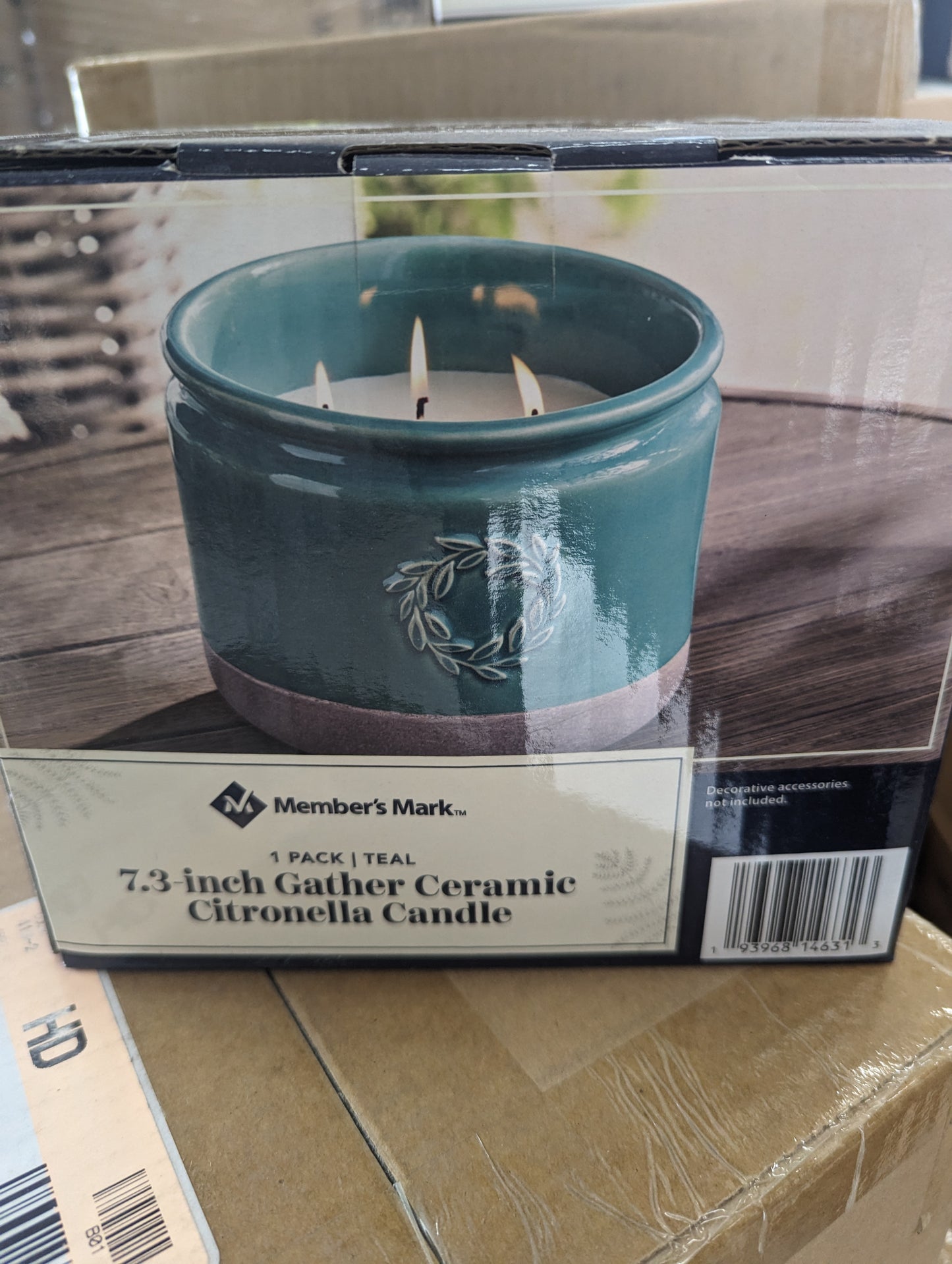 7.3" Gather Ceramic Citronella Candle