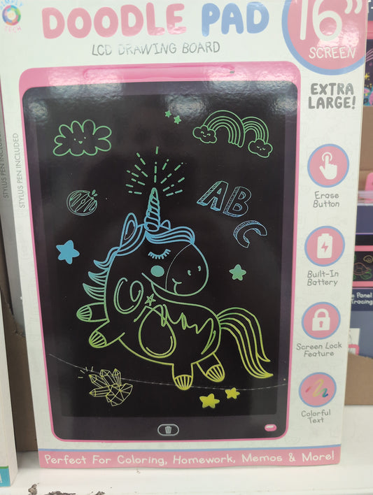 16" LCD Doodle Pad Pink