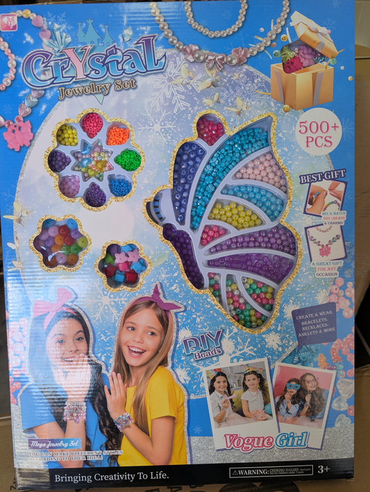 Crystal Jewelry Set DIY Beads