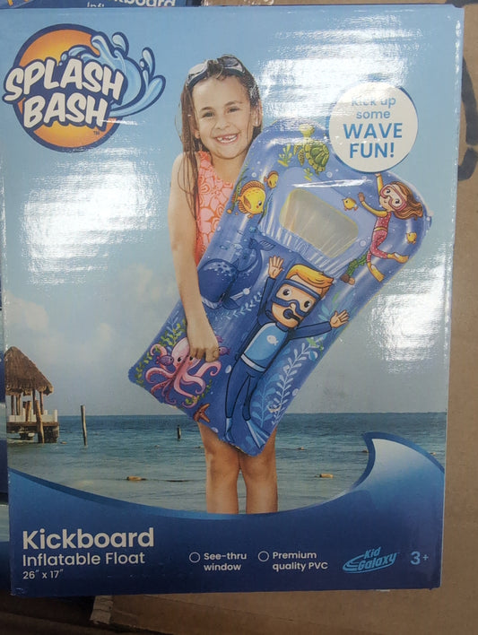 SplashBash Inflatable Float Kickboard
