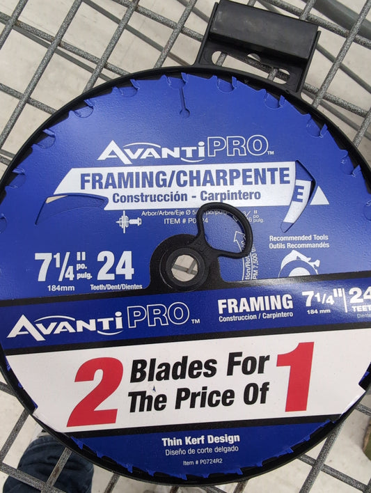 Avanti Pro Framing Blades 2 pack