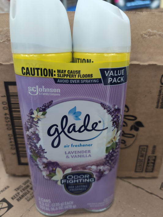 Glade Lavender Vanilla Spray Value Pack