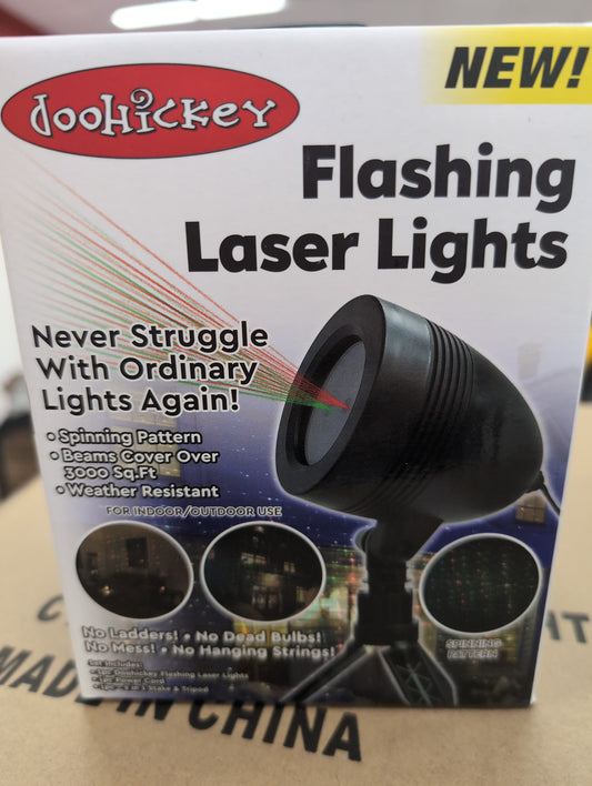 Doohickey Flashing Laser Holiday Lights