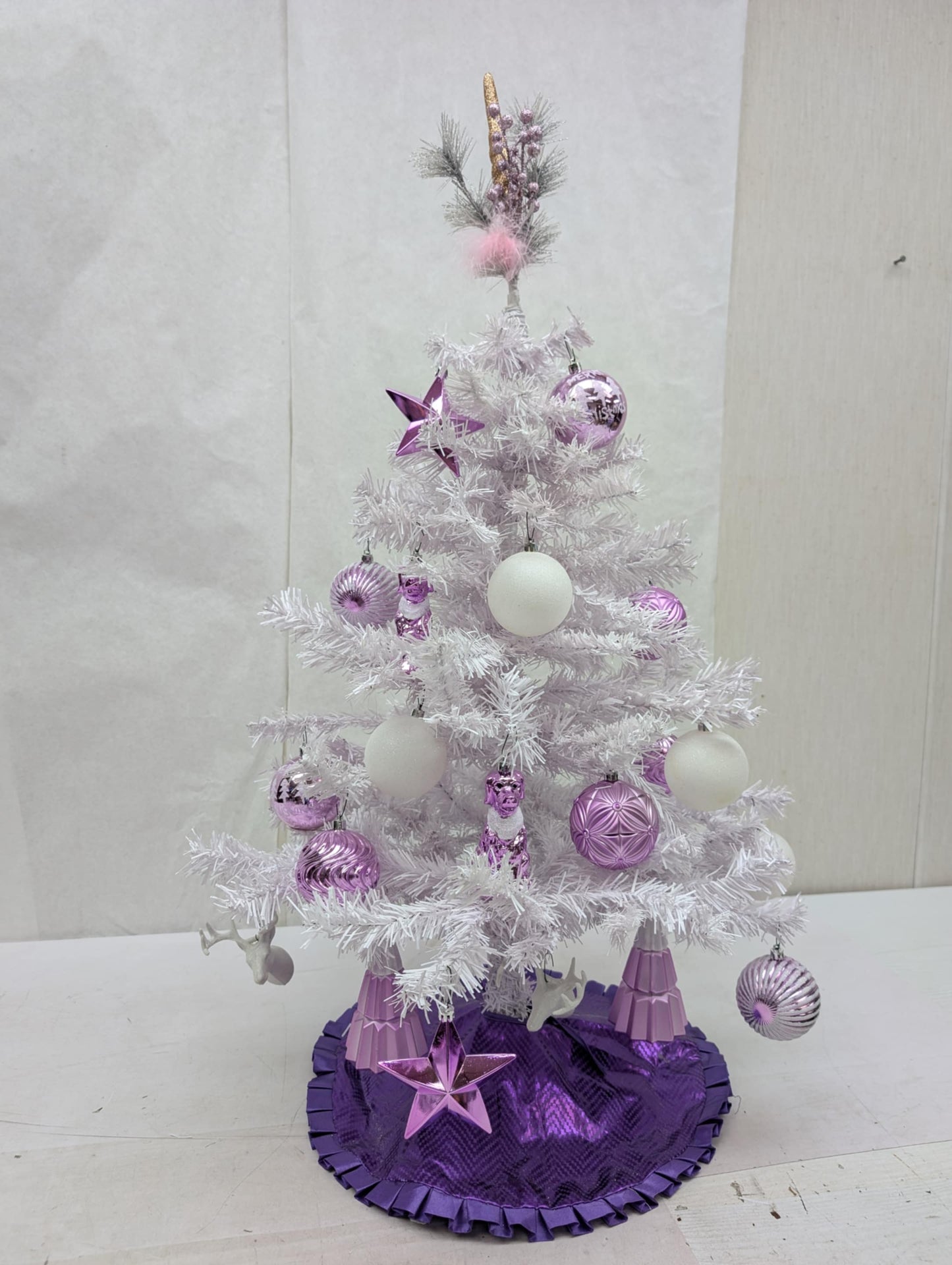 Amethyst 20 Christmas Ornaments