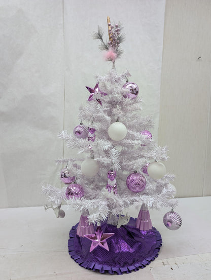 Amethyst 20 Christmas Ornaments