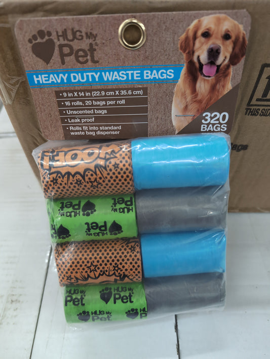 Heavy Duty Dog Pet Waste Bags 320ct