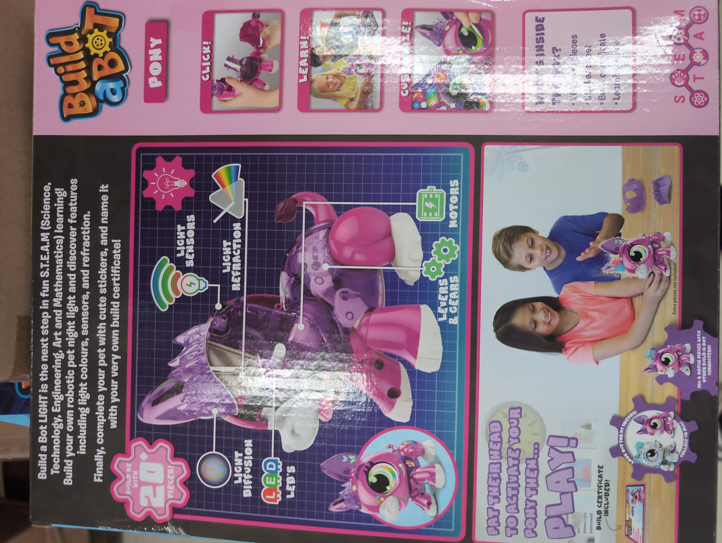 Build a Bot Pink Pony
