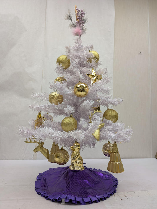 Gold 20 Christmas Ornaments